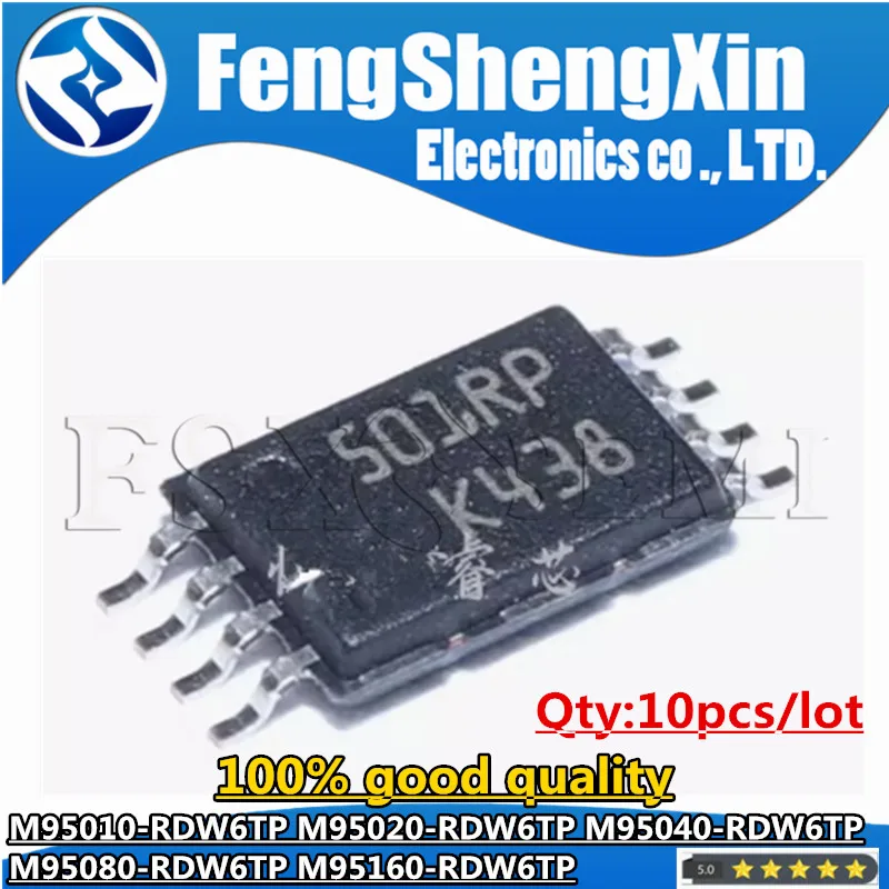 10pcs M95010-RDW6TP M95020-RDW6TP M95040-RDW6TP M95080-RDW6TP M95160-RDW6TP 501RP 502RP 504RP 508RK 516RP 501RK 502RK 504RK