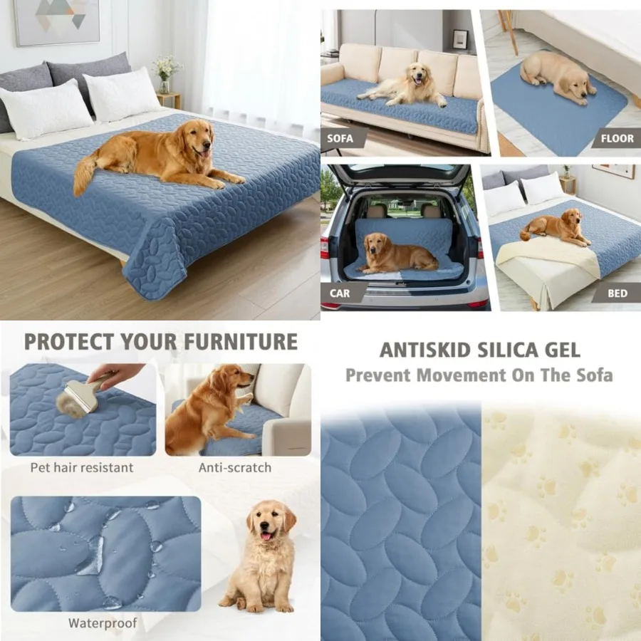 

Pet Bed Cover Dog Bed Blanket for Sa and Furniture Waterpro New Pattern Design