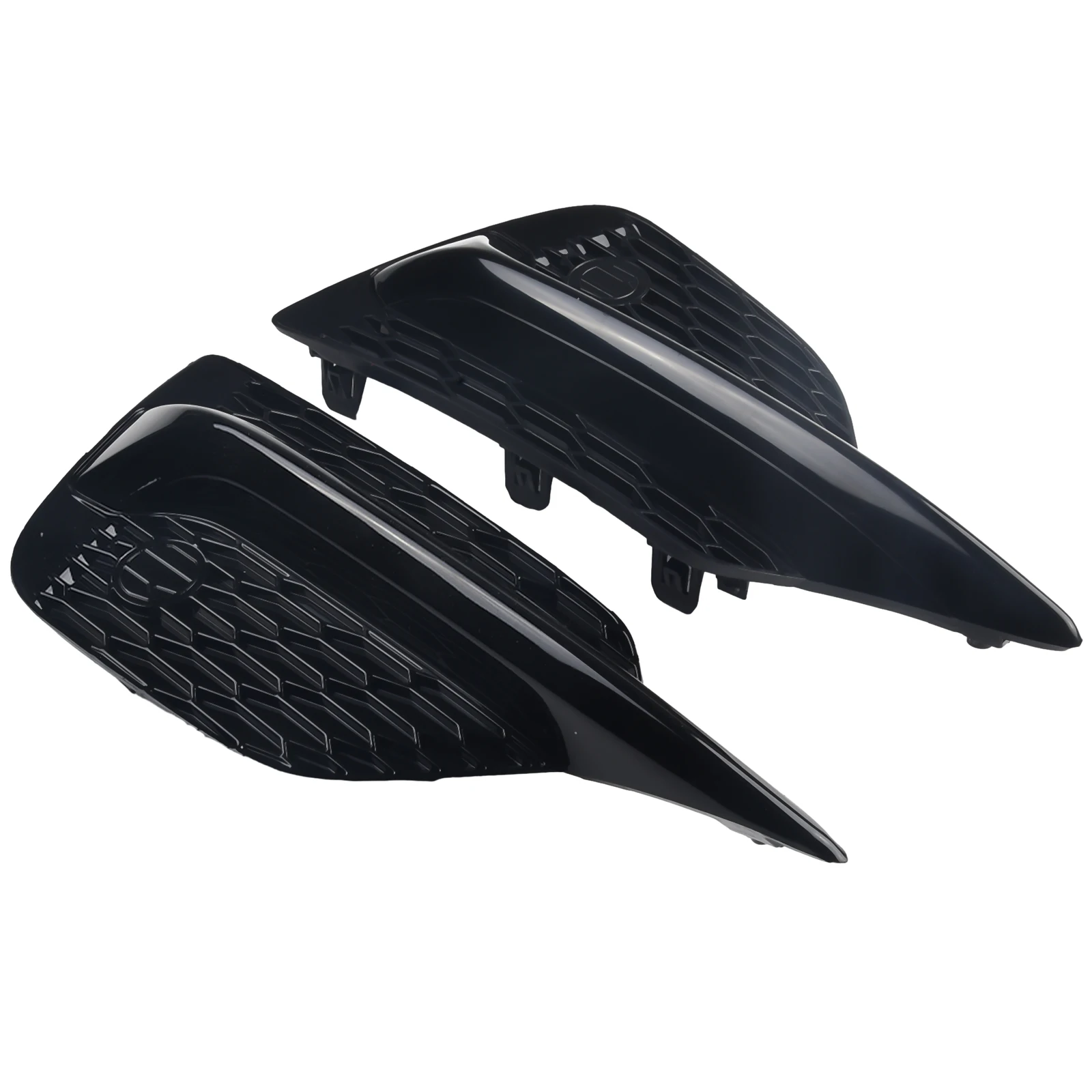 Front Bumper Fog Light Cover Set for Nissan For Rogue Sport 2022 OEM Plastic Replacement with Part Number 622576MR5B