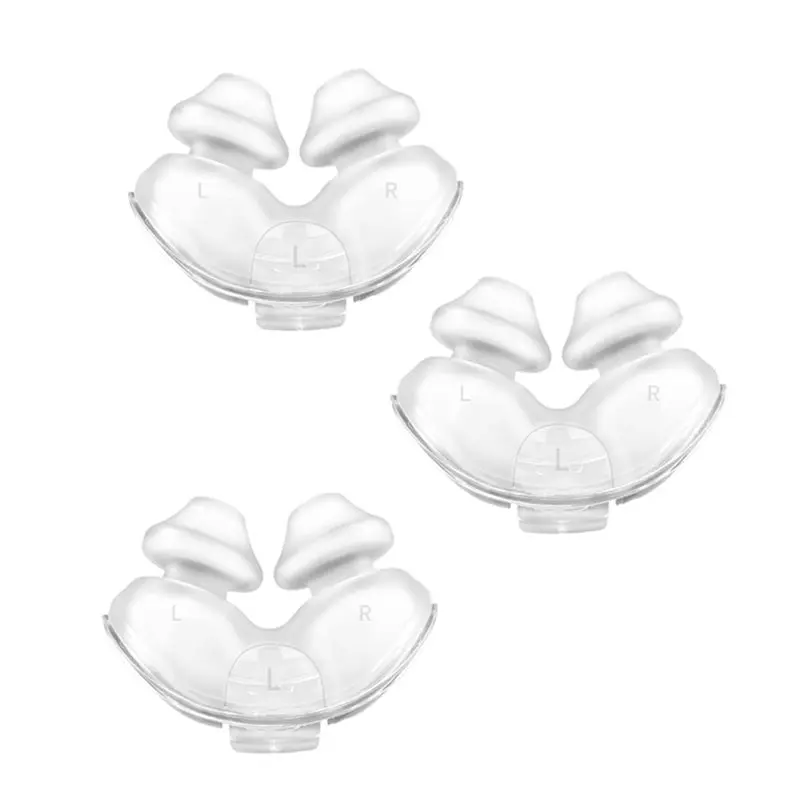 

Сменные комплектующие для CPAP-аппаратов L60A - набор из 3 штук для носовых подушечек Airfit P10 среднего размера, более мягкий силиконовый материал