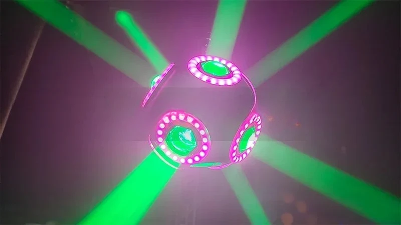 Kinetic Led Lifting Ball Newest Lighting Kinetic Ball RGB Led Kinetic Football Light