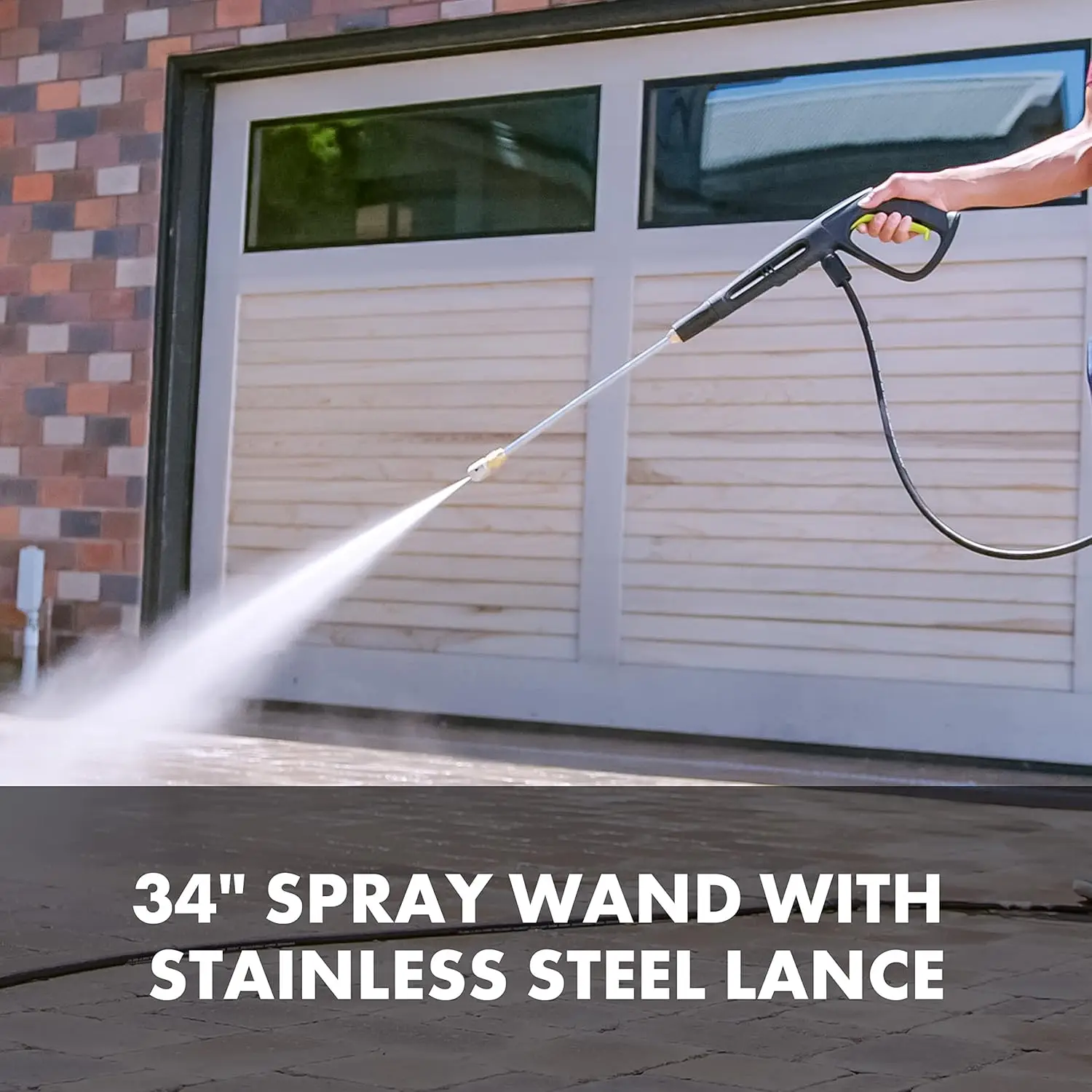 SPX3000-XT1 XTREAM 13-Amp Electric High Pressure Washer Superior Performance To Save Energy and Extend Pump Life