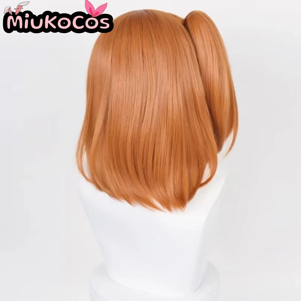 재고 있음 Honoka Kousaka 코스프레 가발 MiukoCosplay Anime LoveLive! 코스프레