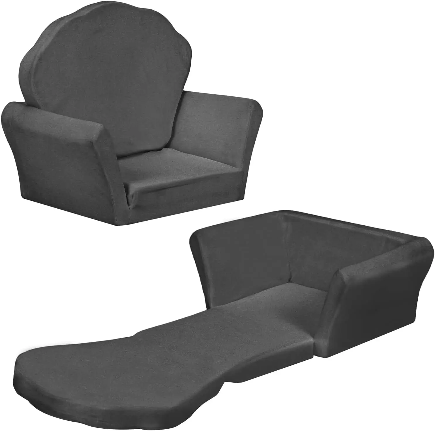 

Детский диван для малышей, складной и расширяемый мягкий стул-кровать 2-в-1, раскладной диван-кровать для малышей, раскладной диван-шезлонг-кровать для