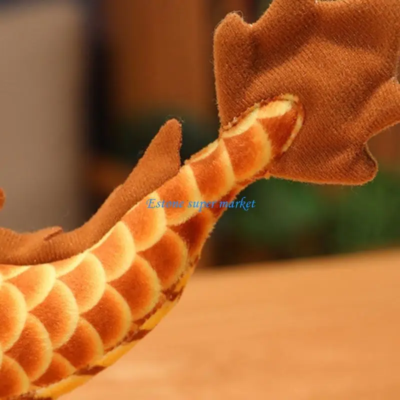 

090B Plush Dragon Mascots Toy Chinese Festival Zodiacs Animal Mascots Gifts for Kids