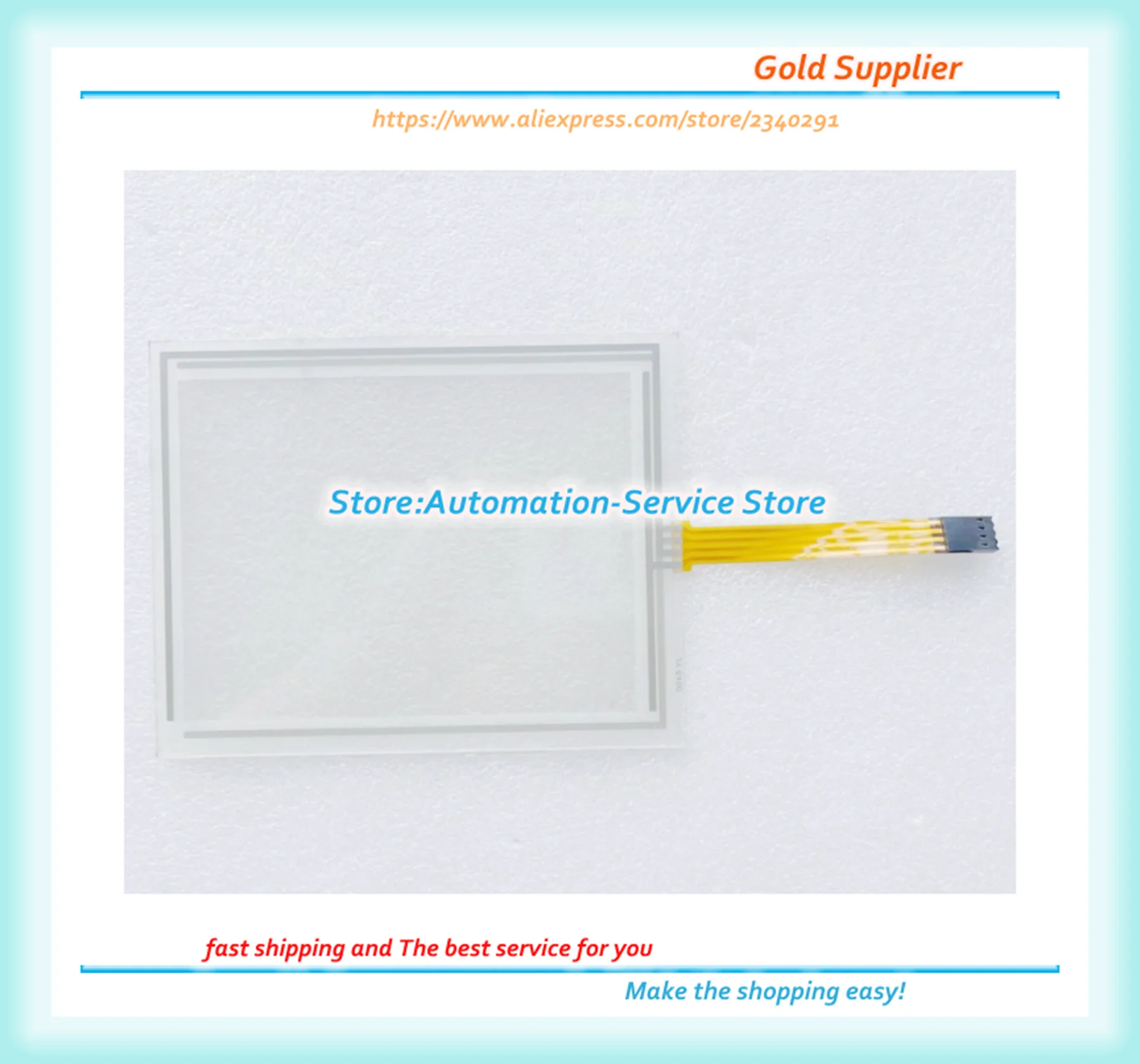 

New Touch Screen Glass Panel Use For P/N:80F4-4110-58092