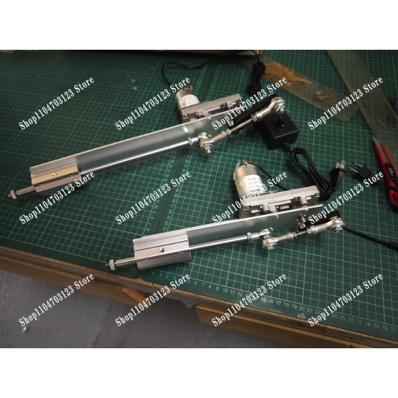 

Прямой поставки с завода: линейный толкающий/тянущий телескопический двигатель, многократный поршневой двигатель, коленчатый шатун, 12В, ход 2-8 см