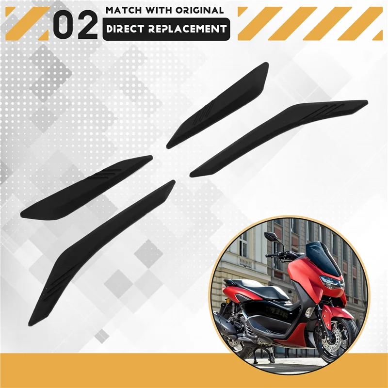 

A33K-For Yamaha NMAX125 Anti-Collision Strip For Yamaha NMAX125 Side Fairing Scratch Protection Guard Motorcycle Accessories