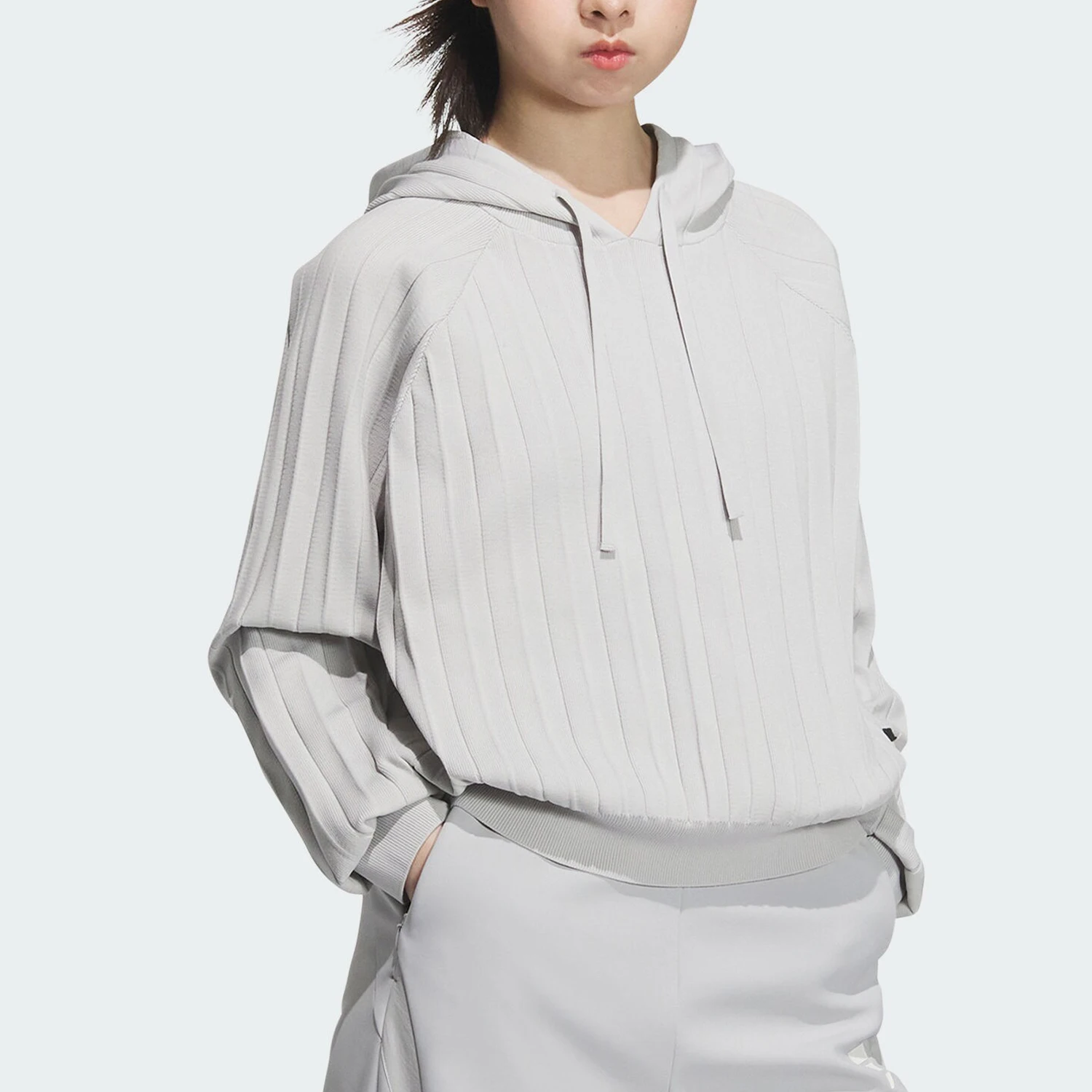 

Официальная новая женская свободная дышащая толстовка с капюшоном Adidas JM4253