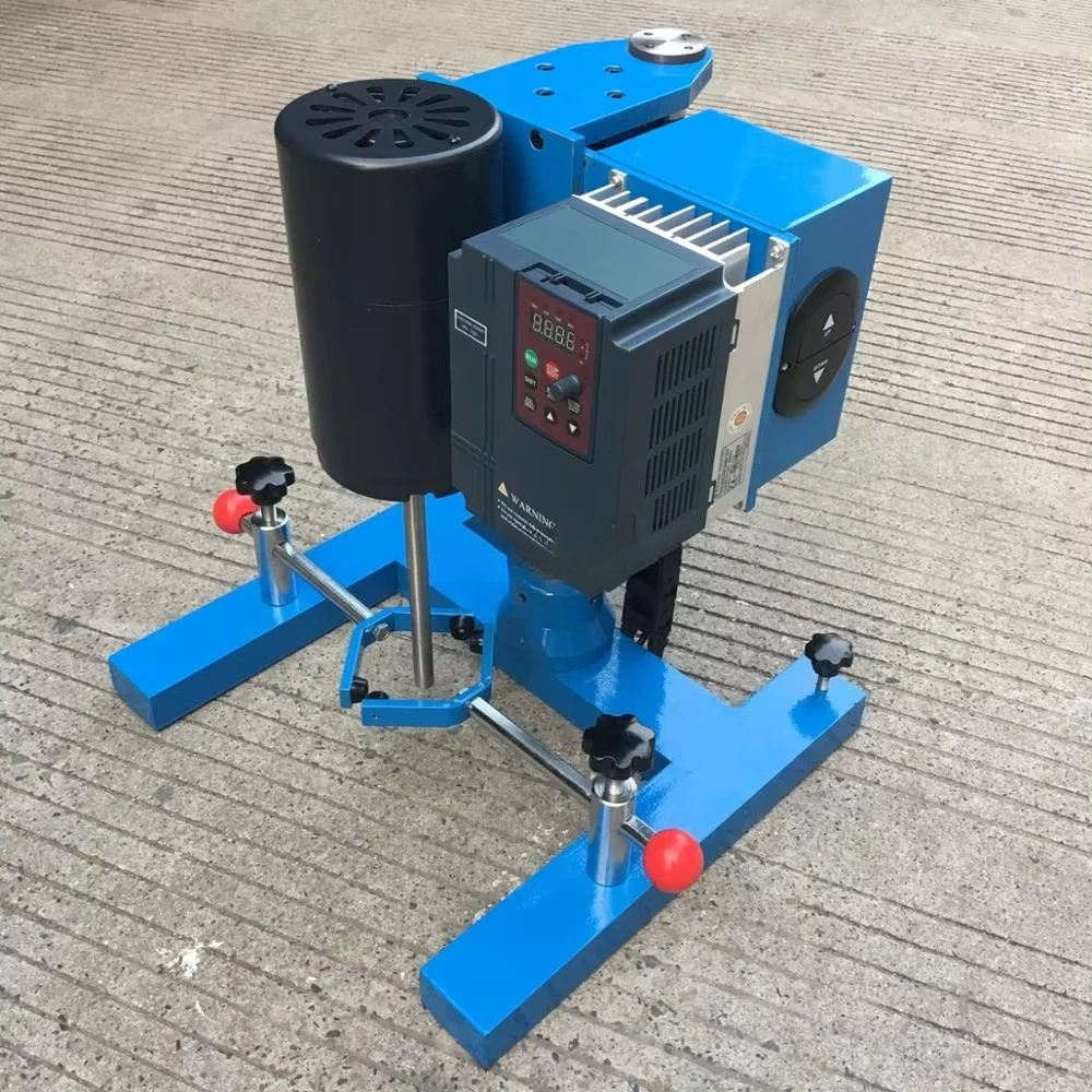 Electric lift laboratories use high-speed dispersing mixers for high-viscosity liquid coatings