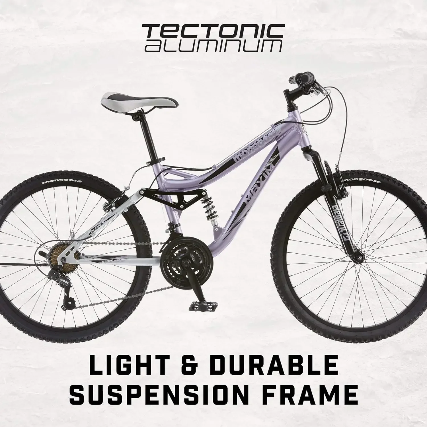 Hot SalesHot SalesMaxim Girls Mountain Bike, 24-Inch Wheels, Aluminum Frame, 21-Speed Drivetrain, Lavender