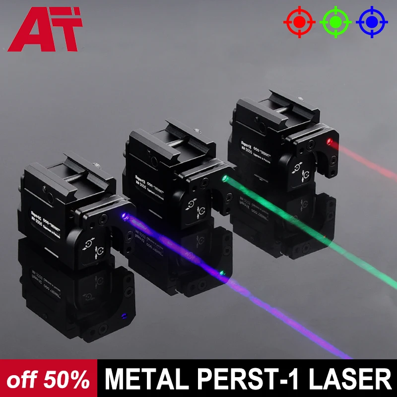 WADSN Zenitc Tactical PERST-1 Aiming Laser Pointer Red Green Blue Dot Sight Laser Airsoft Lower Hanging Hunting Weapon Light