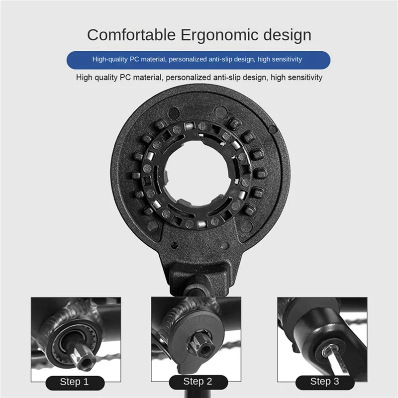 

Дропшип-5X Датчик педали электрического велосипеда F12L Педаль скорости Двойной датчик PAS Детали Датчики электровелосипеда