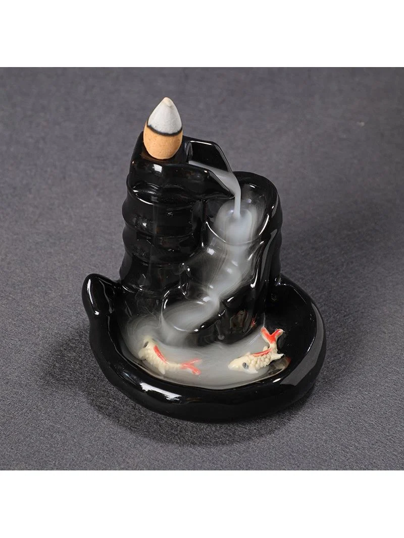 

Innovative Home Decor Cerc Incense Burner Double Fi Return Flow Sandalwood Indoor View Zen Sle Buddha Statue Altar Piece