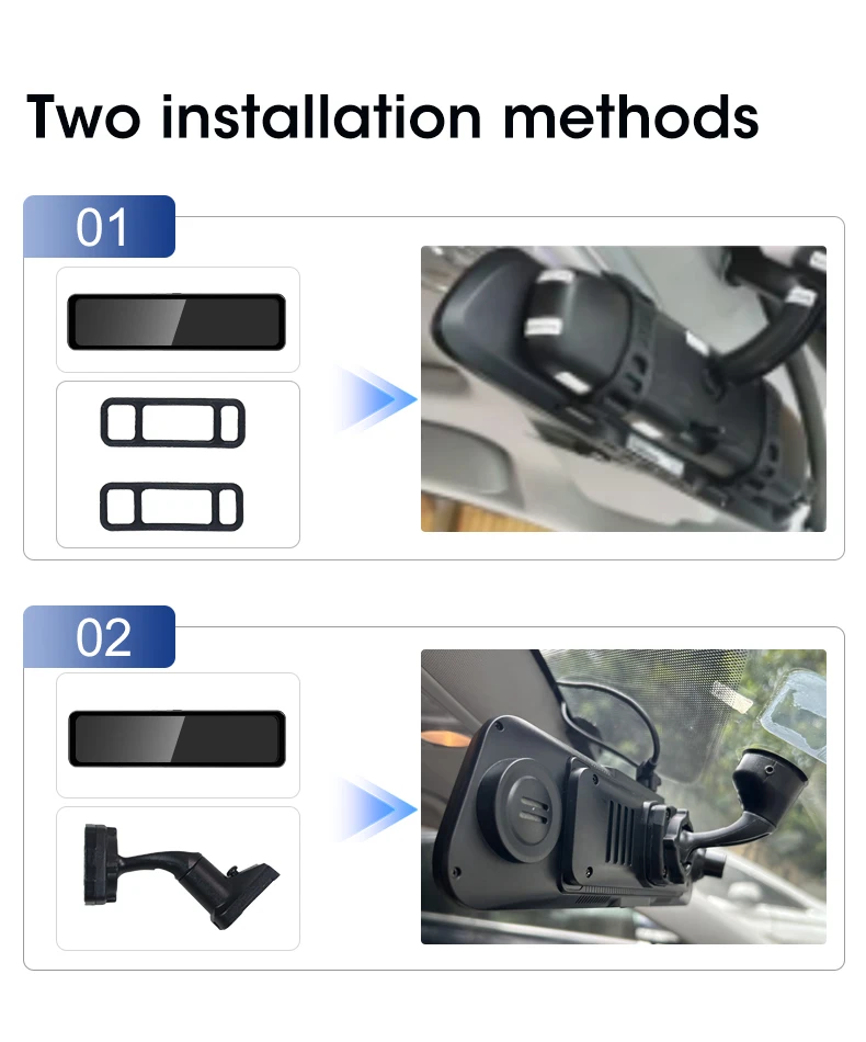 Star-soiers Tükör camer számára autó érintse Kivet videó diktafon rearview Tükör dashcam Kettős szám camer 2K 1440P wifi 24H Osztrigatenyésztés DVR