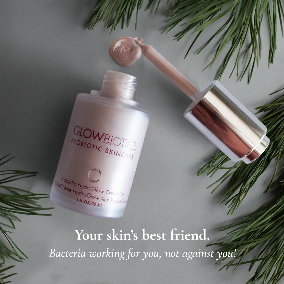 Olio crema: crema idratante rosa Dewy Glow colorata, perfetto per il trucco senza trucco, 1 FlOz