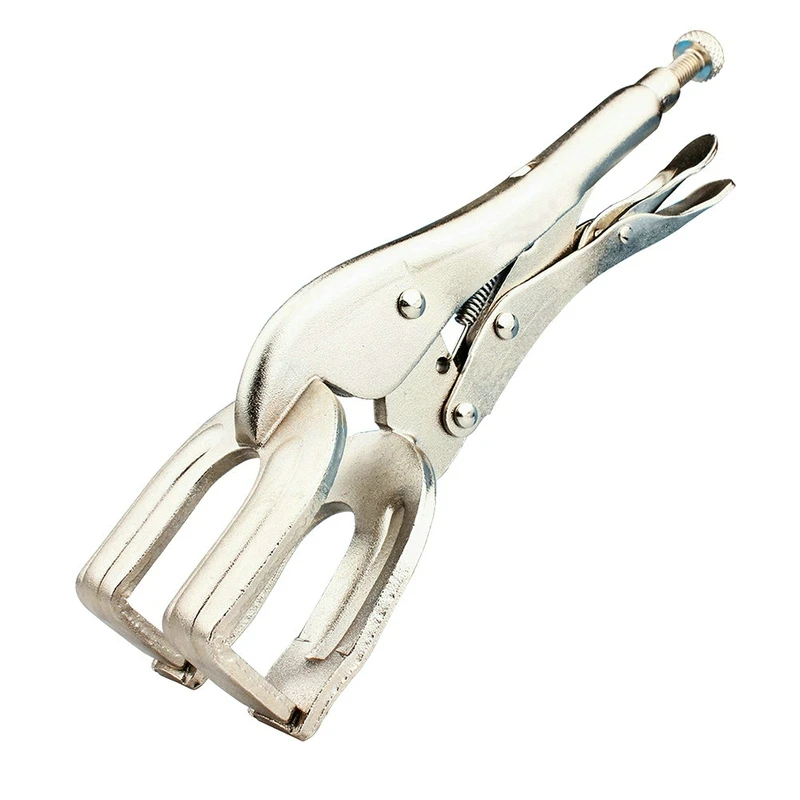 9"/11" Optional U-Shaped Jaw Adjustable Locking Holding Welding Clamp Pliers Welding Clamp With Locking Grip image 5