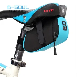 Bicycle riding bag, mountain bike, road bike, large capacity tool kit, outdoor riding saddle bag, bicycle tail bag