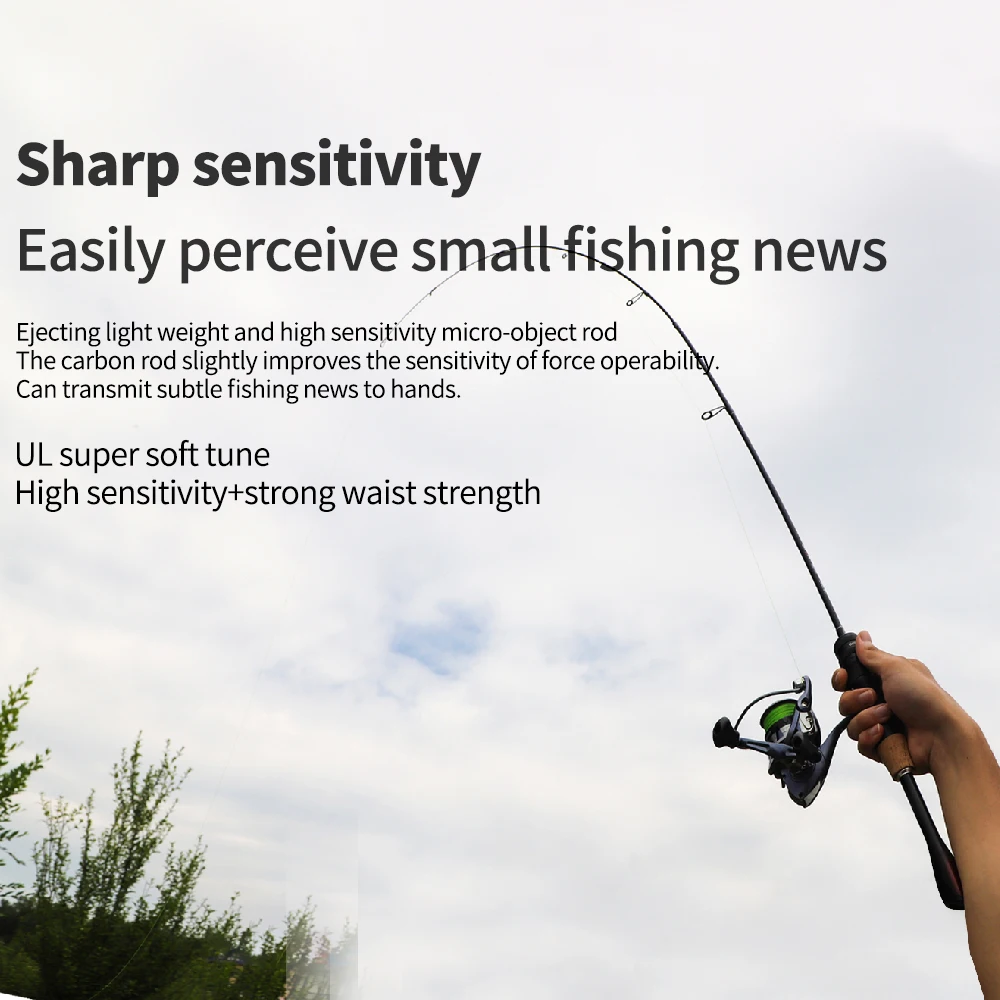 FISHINGFANS لينة الصلبة تلميح 1-5 جرام عمل سريع خفيفة UL تلميح الكربون الصب الغزل الصيد رود القطب