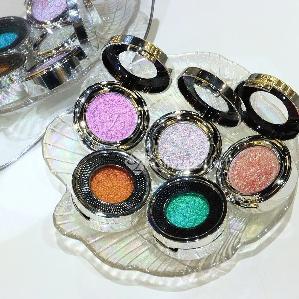 Sheeneffect Chameleon Einfarbiger Lidschatten, langanhaltendes, superschimmerndes Augen-Make-up