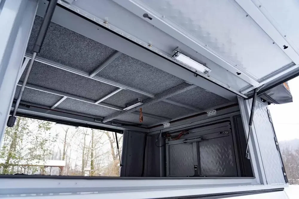 Aluminum Dual Cab Canopy Slide In Camper custom