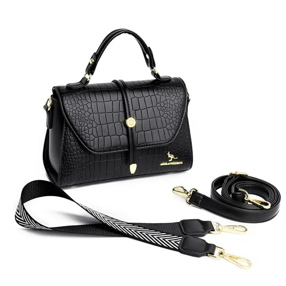 Bolsa Crossbody de couro premium para mulheres, bolsas femininas, bolsas e bolsas de luxo