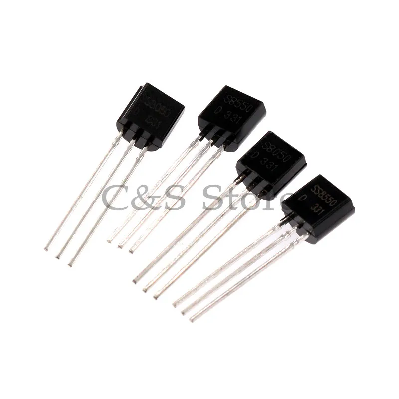 100 pcs/lot S8050 S8550 SS8050 SS8550 TO-92 8050 Nouveau triode transistor En Stock