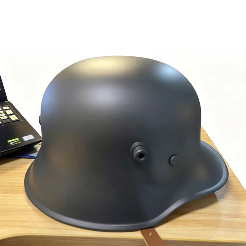 WW1 M18 Steel Helmet with Leather Liner German Replica M1916