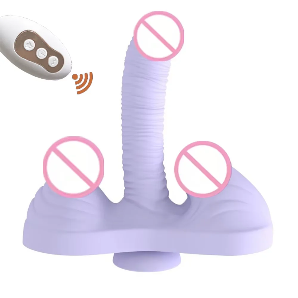 10in1 Powerful Vibrating Dildo Vibrator with Remote Control Vagina Heating G Spot Anal Dual Stimulator Women Masturbator Sex Toy