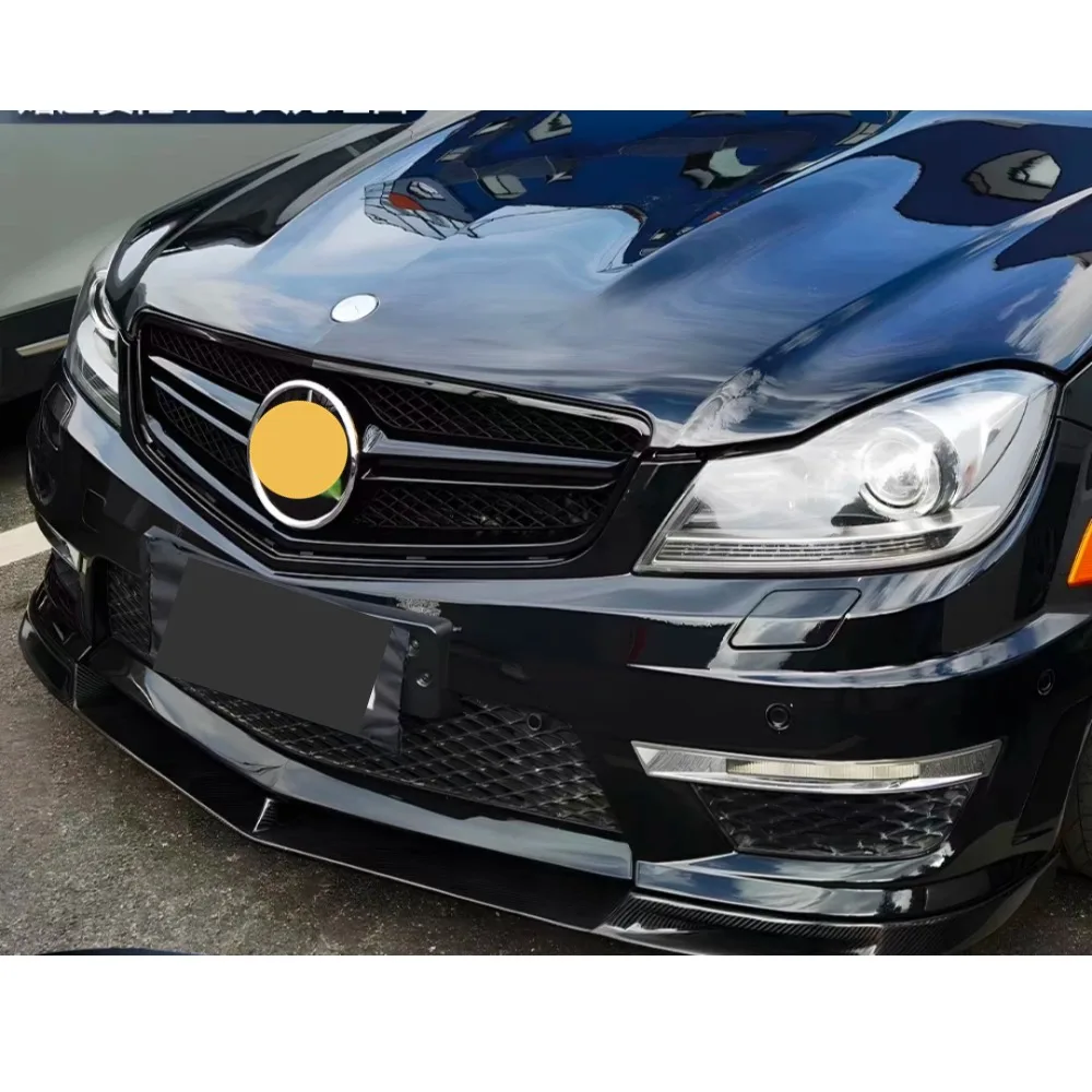 For Mercedes-Benz C-Class W204 C63 AMG 2008-2014 ABC High-Quality Racing Car Front Bumper Grille Performance Replacement Part view 5