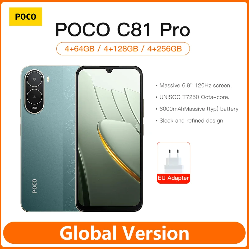 POCO C81 Pro Review: 6000mAh Battery & 6.9" 120Hz Screen