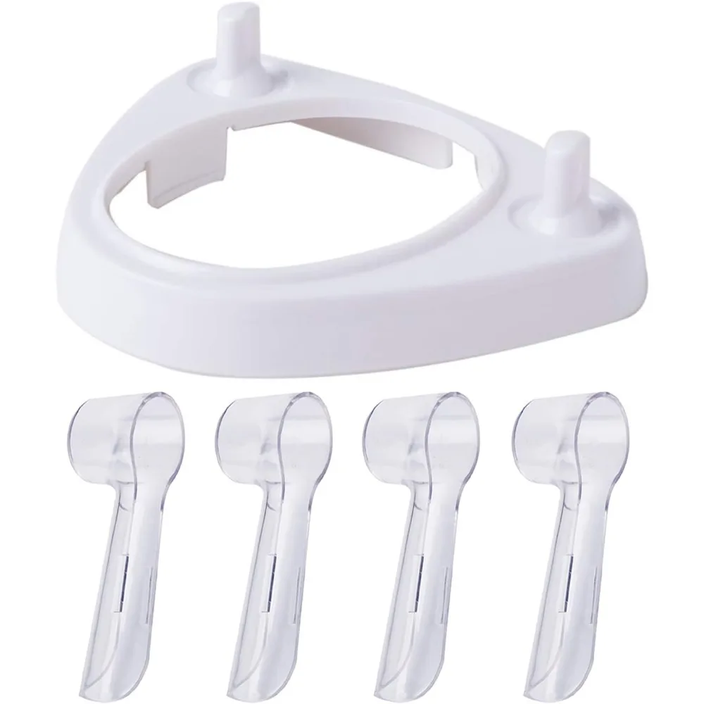 

Держатели насадок для электрических зубных щеток Держатели зарядного устройства и 4 насадки для зубных щеток Пыленепроницаемые чехлы для серии электрических зубных щеток Oral-B