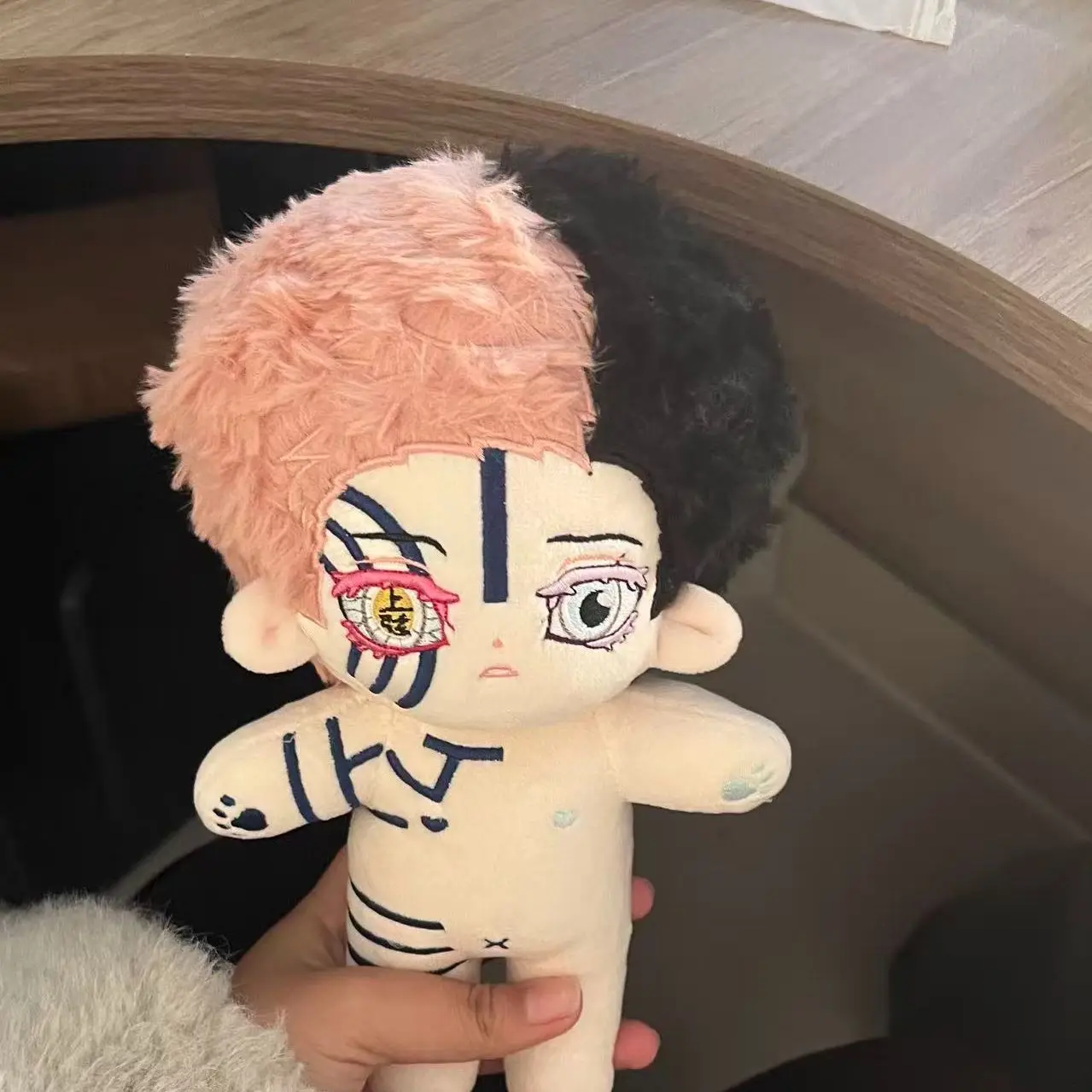 Nuovo Akaza Hakuji Cosplay 20CM Anime Peluche Farcito Corpo Zaino Ornamenti Ciondolo Regali Di Natale