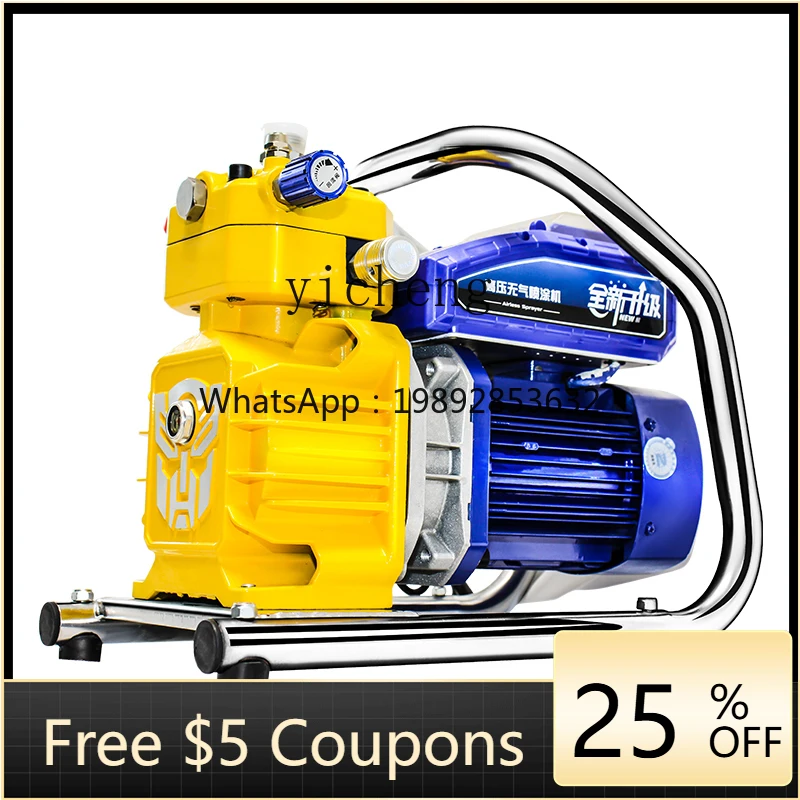 

Небольшой портативный распылитель латексной краски, автоматический безвоздушный электрический распылитель краски высокого давления, специальный распылитель краски