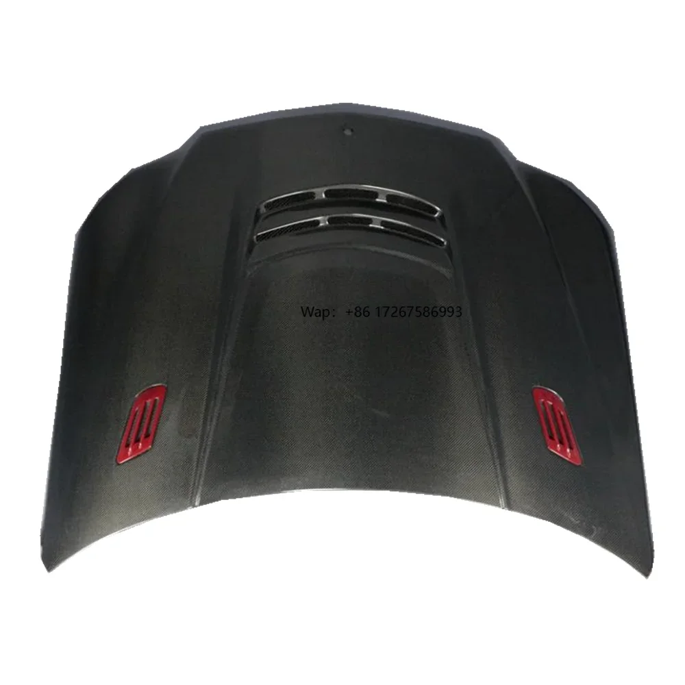 

Real Carbon Fiber Engine Hood Bonnet for E Class W212 2014 2015 Upgrade LY Style Hood Cover