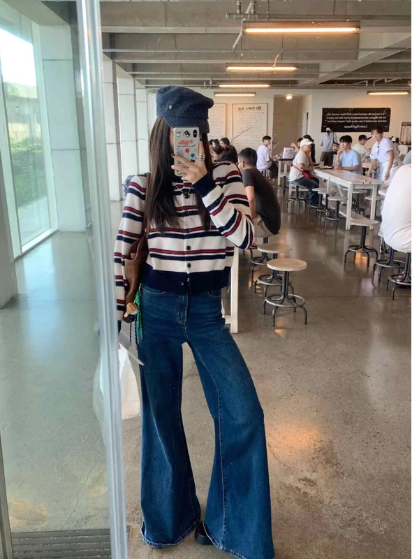 #82 Latest Striped Knit Sweaters Offers