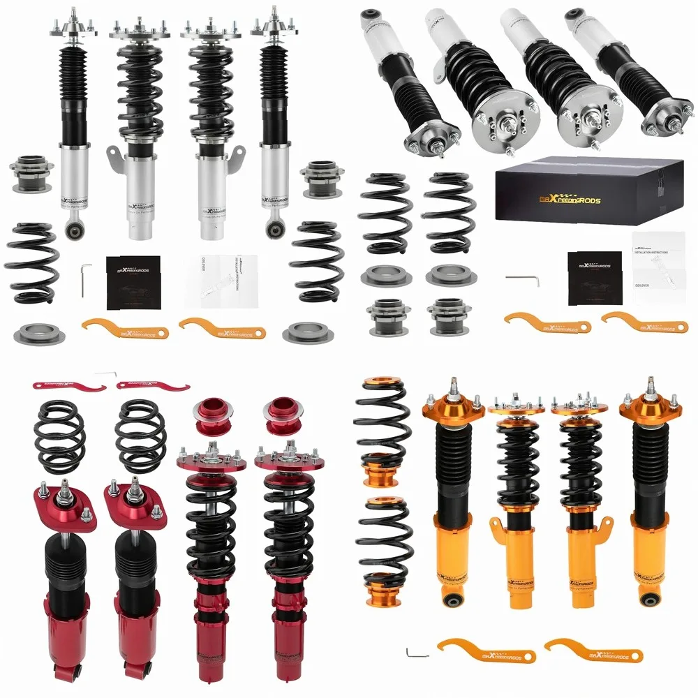 

Регулируемый комплект койловерной подвески (мягкая/жесткая) для BMW 3 E46 320ci 325ci 330ci
