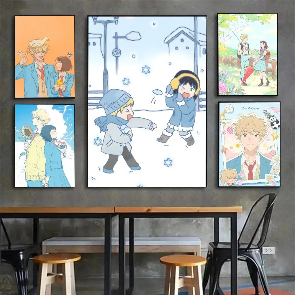 Anime School S-Skip To Loafer Poster Painting Wall Art Mural for Living Room Home Decor and Gifts