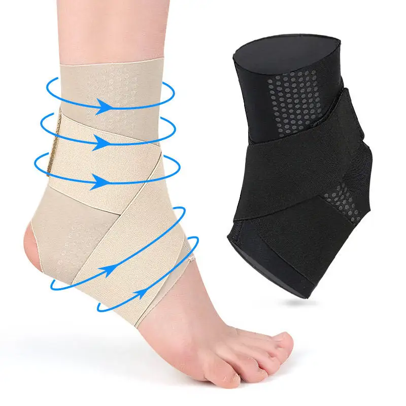 

Sports Ankle Bandage Compression Support Breathable Elastic Ankle Protection for Outdoor Basketball Football Mountain Climbing
