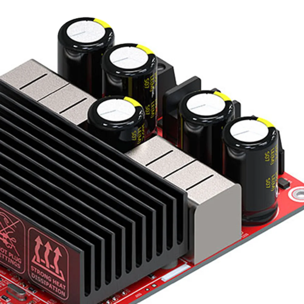 TPA3255 2X300W บลูทูธ5.0เครื่องขยายเสียงไฮไฟบอร์ด DC24-48V AUX อินพุตปริมาณ conctrol