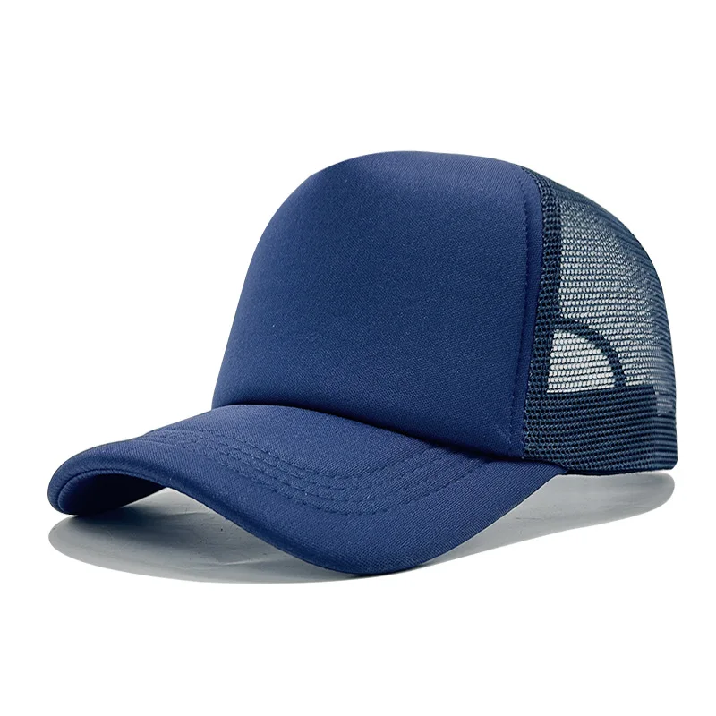 Op maat bedrukt logo Unisex Cap Casual effen baseball cap Verstelbare snapback hoeden Hip Hop Trucker Cap