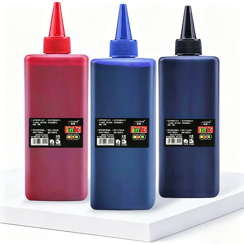 500ml Whiteboard Marker Refill Ink – Black/Red/Blue, Smooth Surface Writing, Easy Erase, Low-Odor for Office School Home view 6