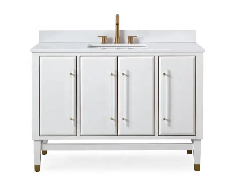 Wholesale Vanity Light Bathroom Vanity Set Bathroom Sink Floor-Mounted 48Inch Storage Cabinet