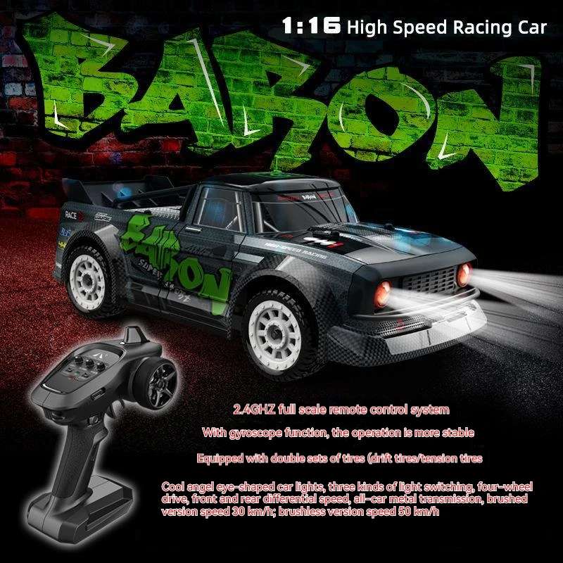 

Rc Car SG1603/SG1604 2.4G Drift Car 1:16 4WD 60km/h High Speed RTR Trucks Esp Led Light Off-road Trucks Boys Toys For Children