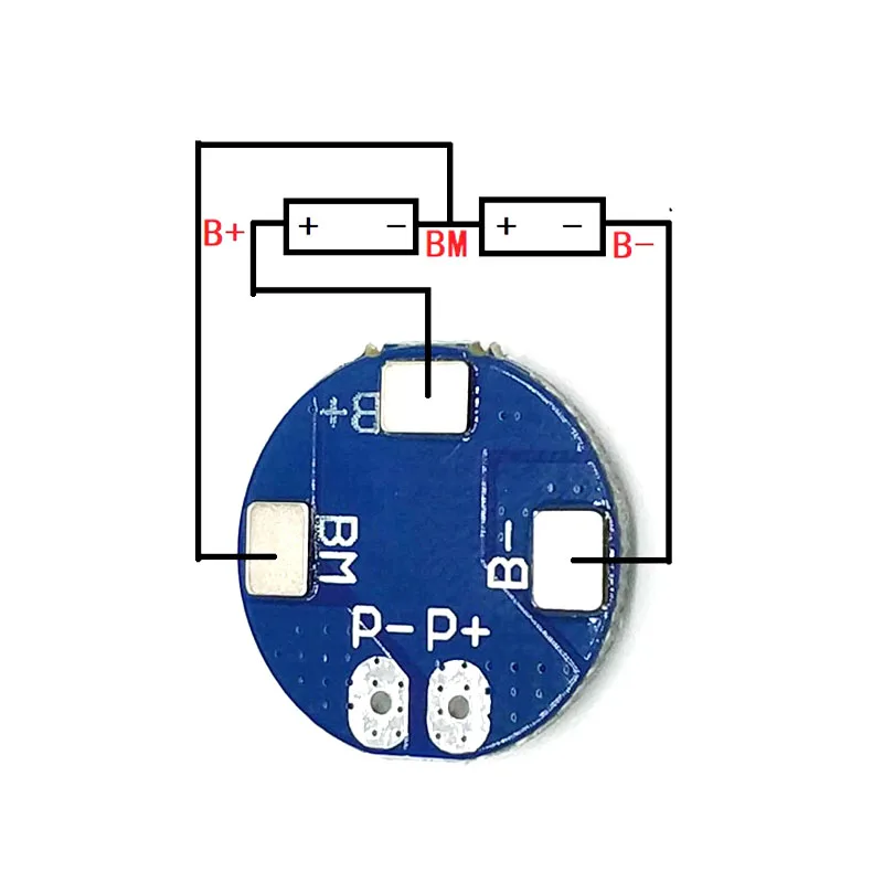 2S 5A بطارية ليثيوم أيون 7.4 فولت 8.4 فولت 18650 شاحن لوح حماية BMS PCM لحزمة خلية بطارية ليثيوم أيون ليبو
