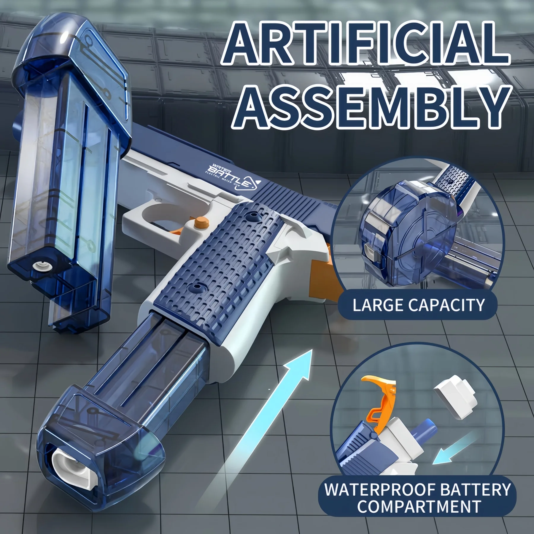 Electric Continuous Firing Wat - Water Gun Soaker recension och pris