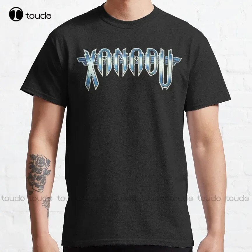 

Xanadu (Transparent) Olivia Newton John Cool 80S Retro 1980 Movie Musical Classic T-Shirt Blue Shirts For Women Custom Gift Tee