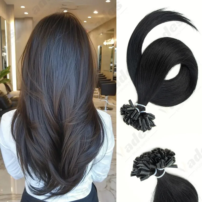 

Наращивание волос U-типа, 30 г/упаковка, натуральные человеческие волосы, кератиновые капсулы U-типа, предварительно склеенные, для женщин