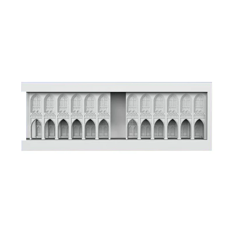 

Promenades, plaster, wall lamps, corridors, aisles, plaster lamps