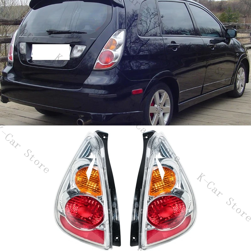 For Suzuki Liana Aerio 1.6 1.4A+  Hatchback Tail Light Rear Bumper Brake Light Car Accessories Without Bulbs